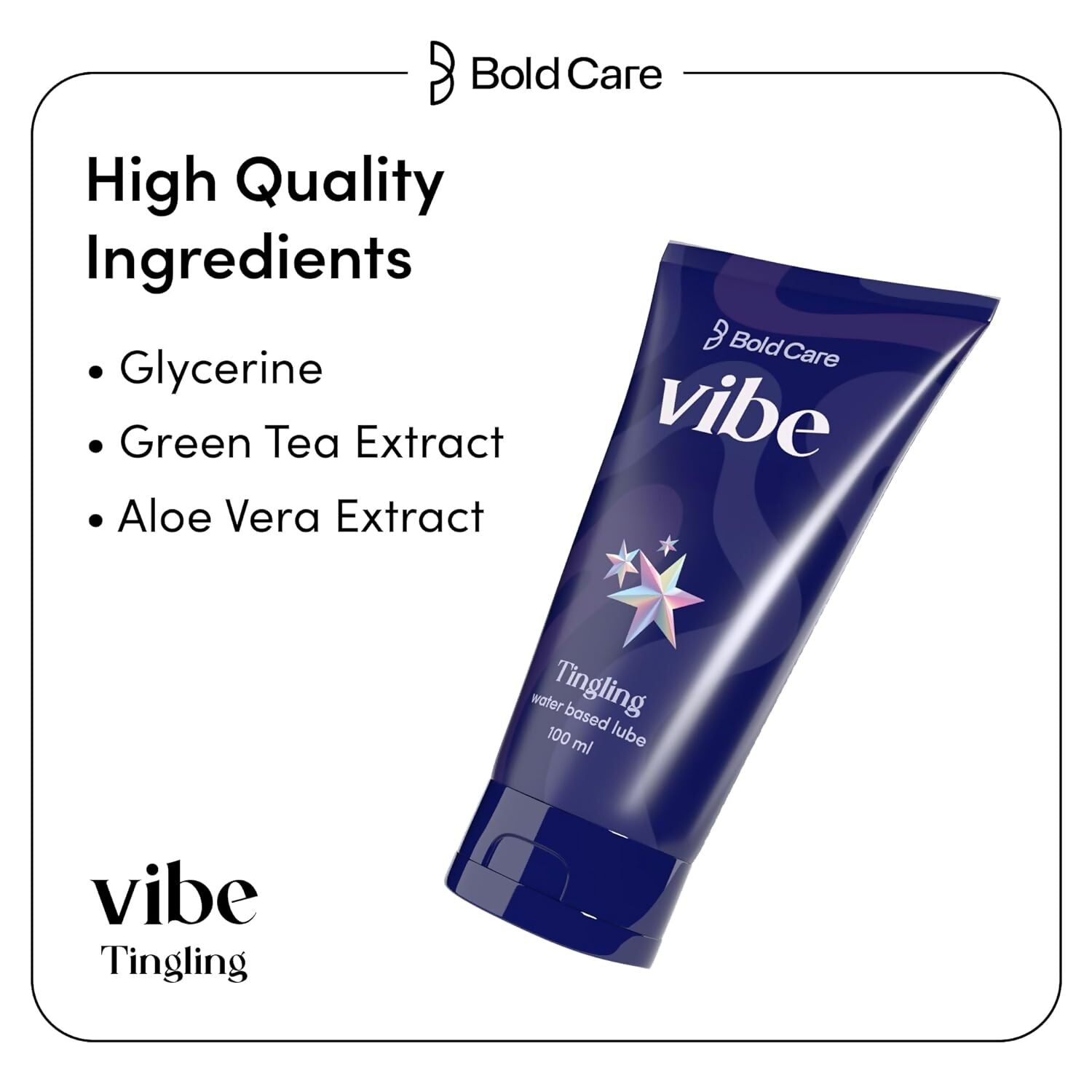 Bold Care Vibe Tingling Massage Gel - Distacart