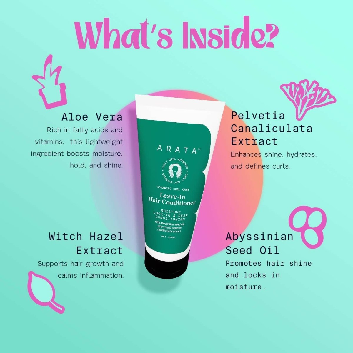 Arata Advanced Curl Care Leave-In Conditioner - Distacart