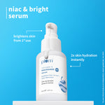 Thumbnail for Plum Niacinamide Facewash and Face Serum Combo for Brightening Skin Fades Blemishes & Hydrates - Distacart