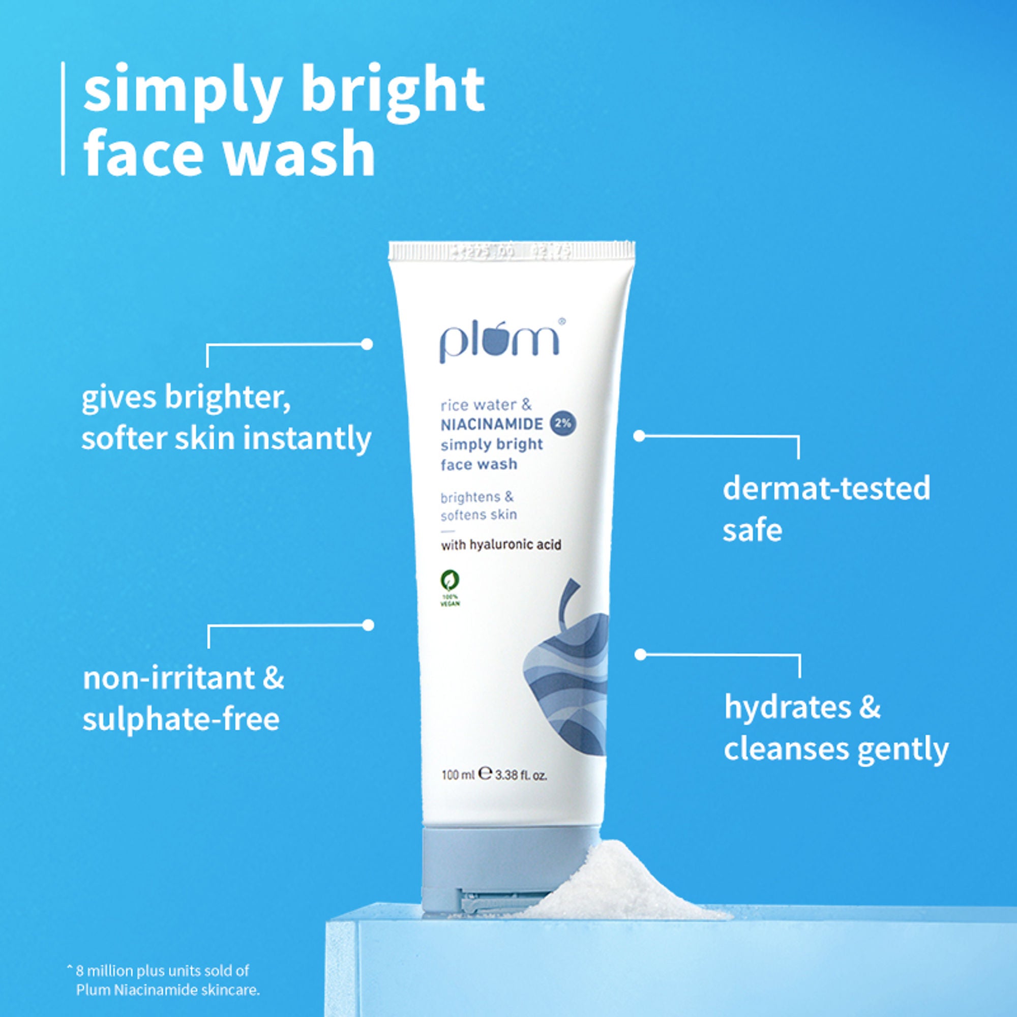Plum Bestselling Niacinamide Facewash And Toner Combo Tightens Pore, Brightens Skin, Fades Blemishes - Distacart