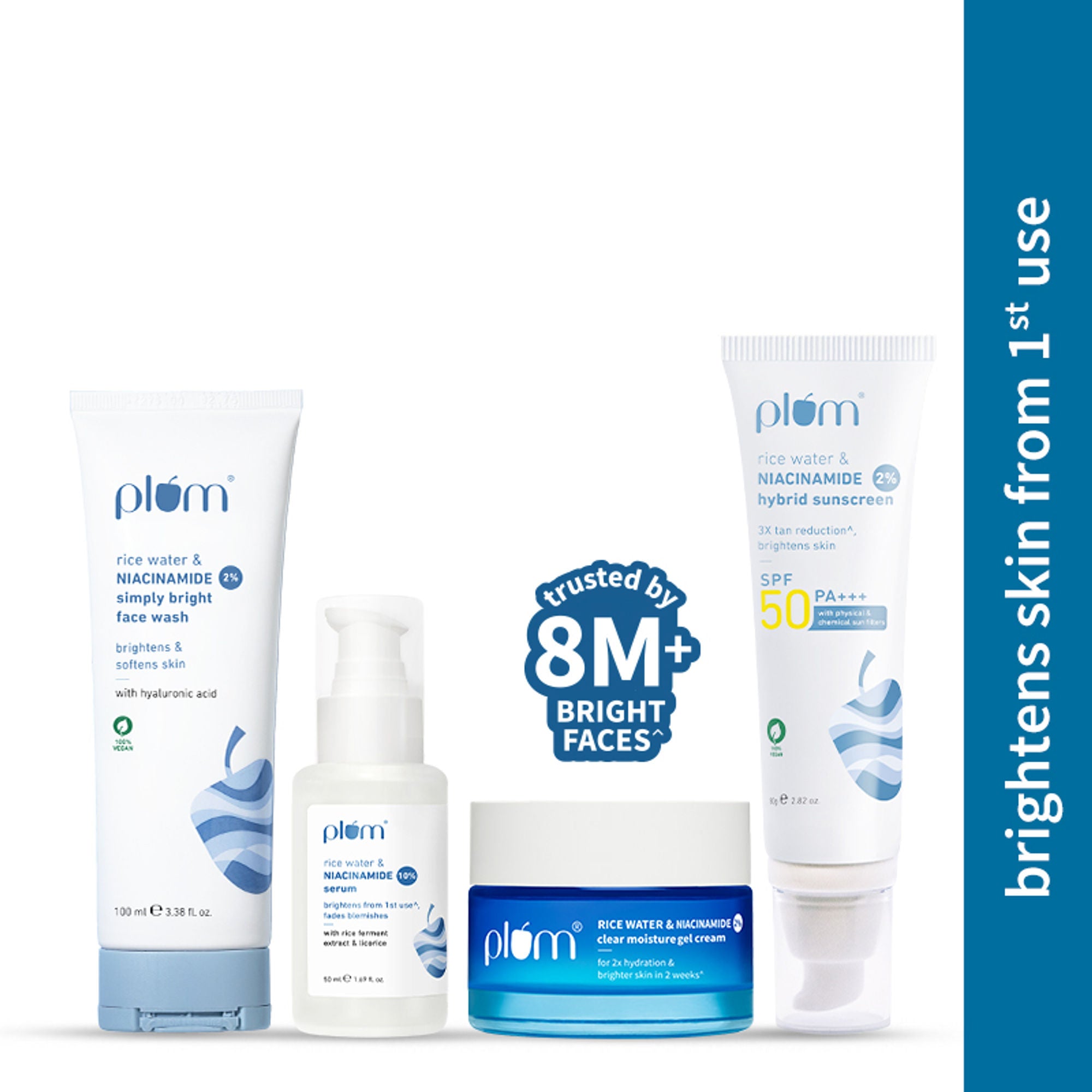 Plum Niacinamide CSMS for Brightening & Hydrated Skin Tightens Pore, Fades Blemishes & Hydrates