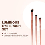 Thumbnail for IRIS COSMETICS Luminous Eye Brush Set - Distacart