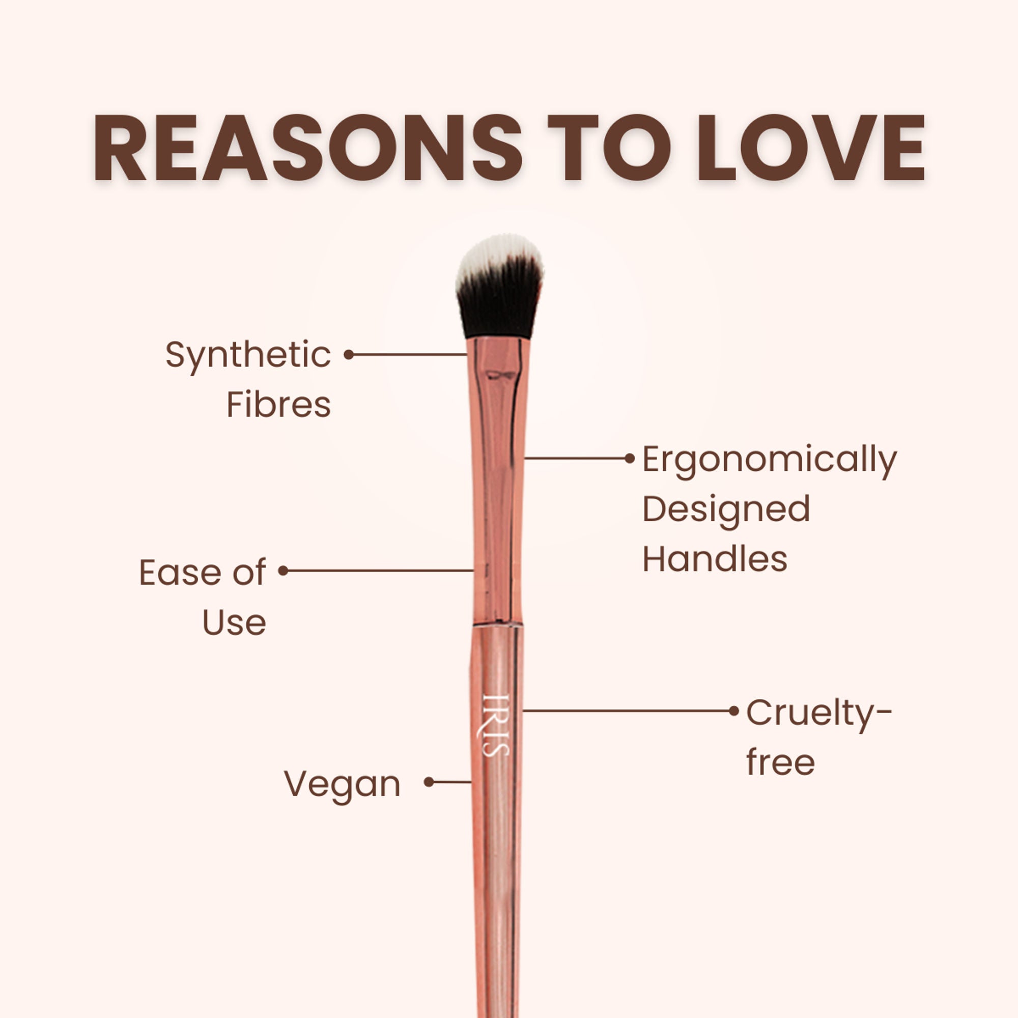 IRIS COSMETICS Luminous Eye Brush Set - Distacart