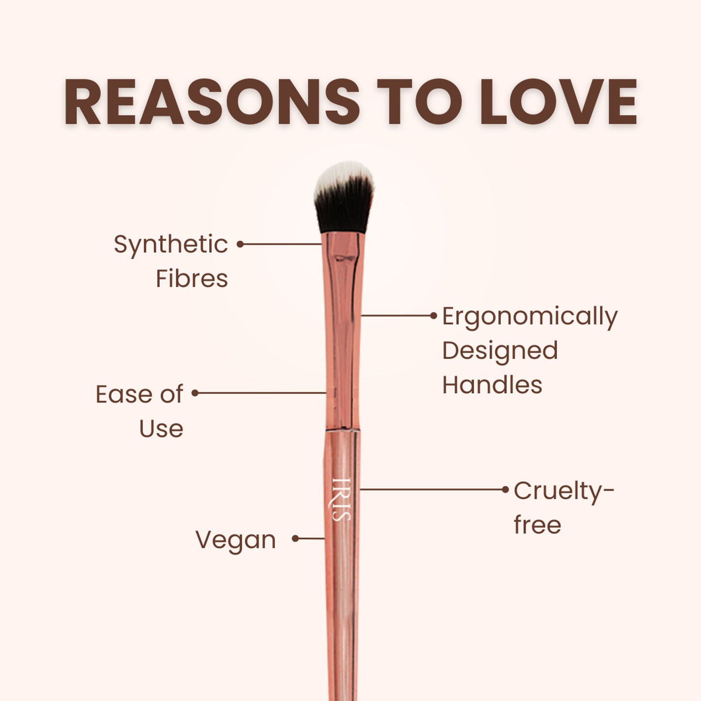 IRIS COSMETICS Luminous Eye Brush Set - Distacart