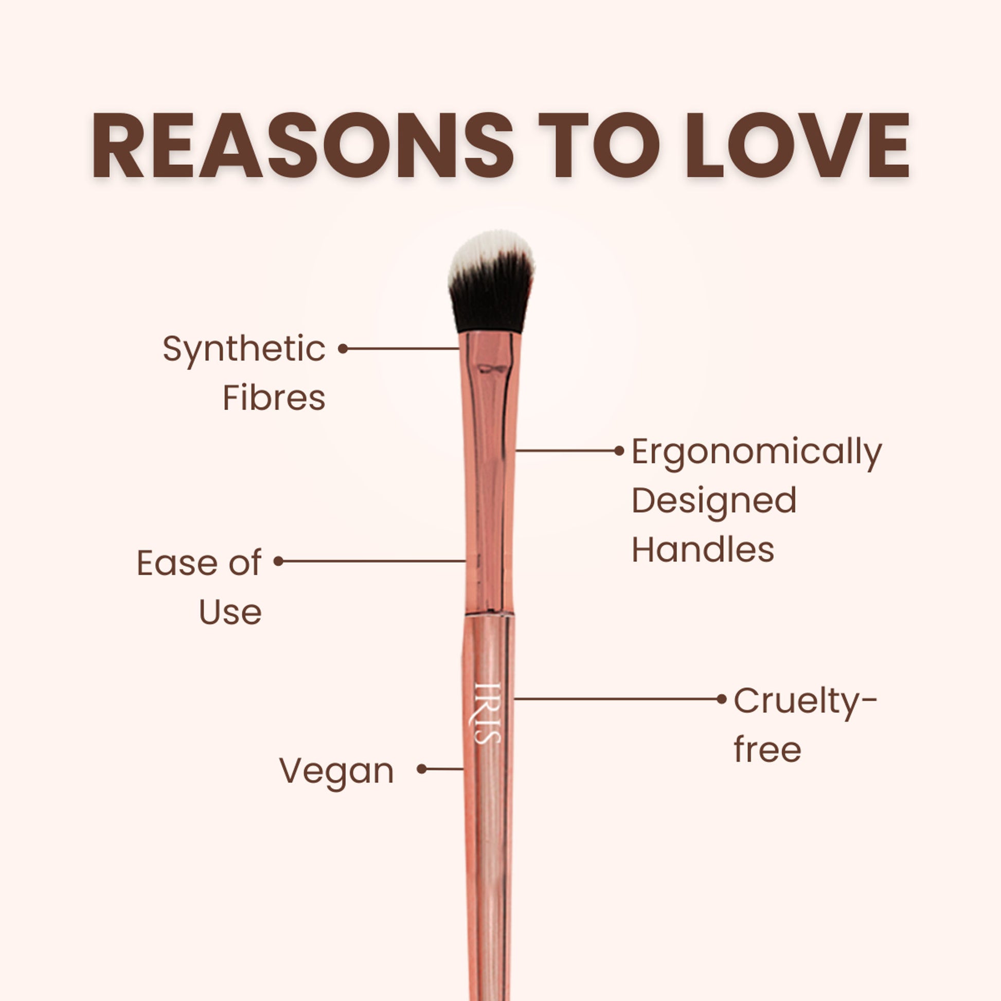 IRIS COSMETICS Luminous Eye Brush Set - Distacart