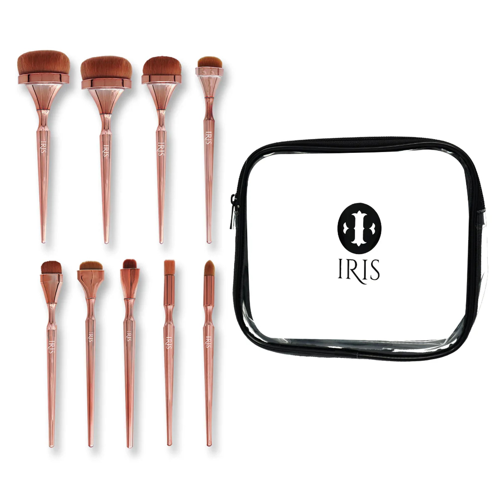 IRIS COSMETICS Luminous Face Brush Set - Distacart