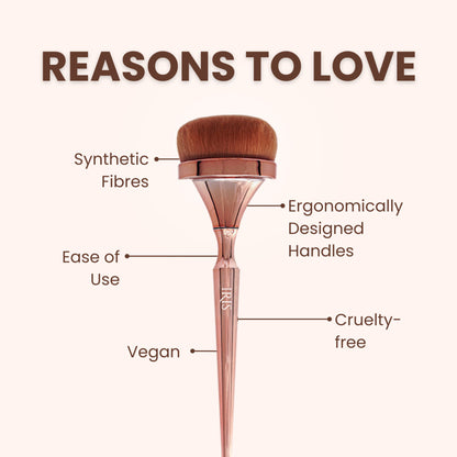 IRIS COSMETICS Luminous HD Powder Brush - Distacart