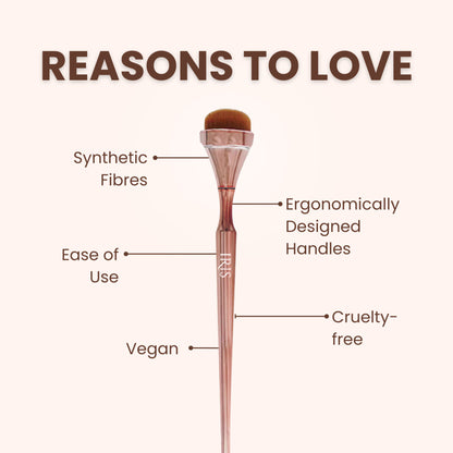 IRIS COSMETICS Luminous HD Highlighter Brush - Distacart