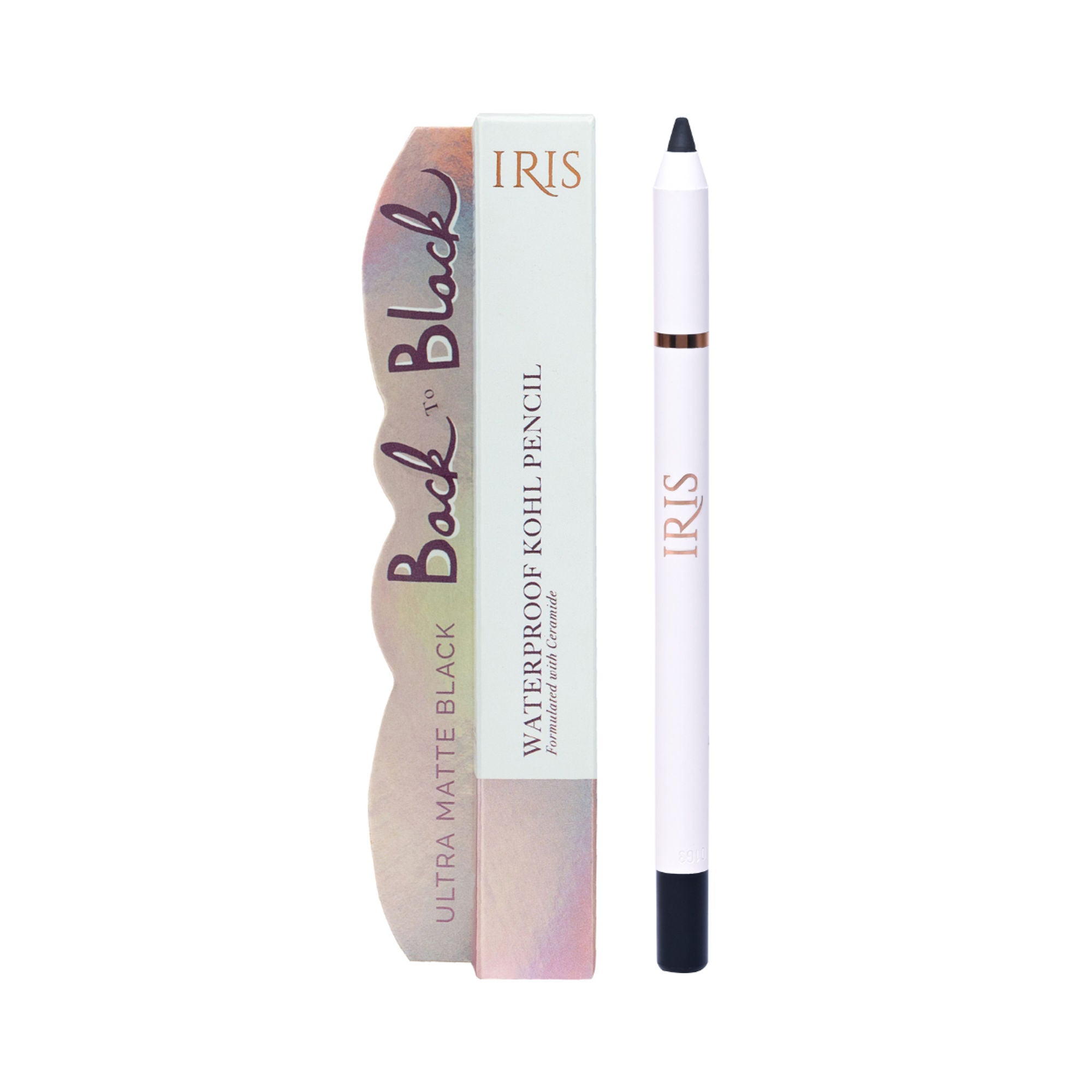 IRIS COSMETICS Back To Black Waterproof Kohl Pencil - Distacart