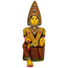 SRI YAGNAA - Varalakshmi Ammavari Decorated Doll - Multicolour - Dista