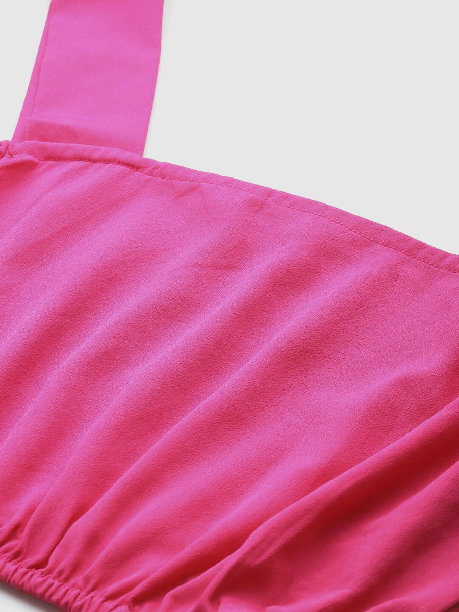Ahalyaa Women's Traditional Wear Co-ods - Pink - Distacart
