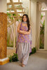 Aayaa Designer Cotton Silk Farshi Salwar Set - Purple - Dista