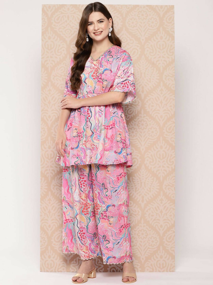 Ahalyaa Women's Traditional Wear Co-ods - Multi - Distacart