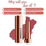 Thumbnail for Ronzille Natural Colored Long Stay Matte Lipstick - Shade 16 - Dista