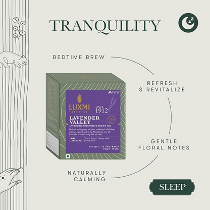 Luxmi Estates Lavender Valley White Tea - Dista