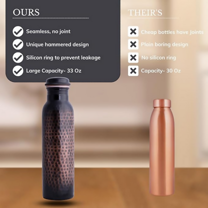 STAGLIFE Copper Water Bottles for Drinking Water - Dista