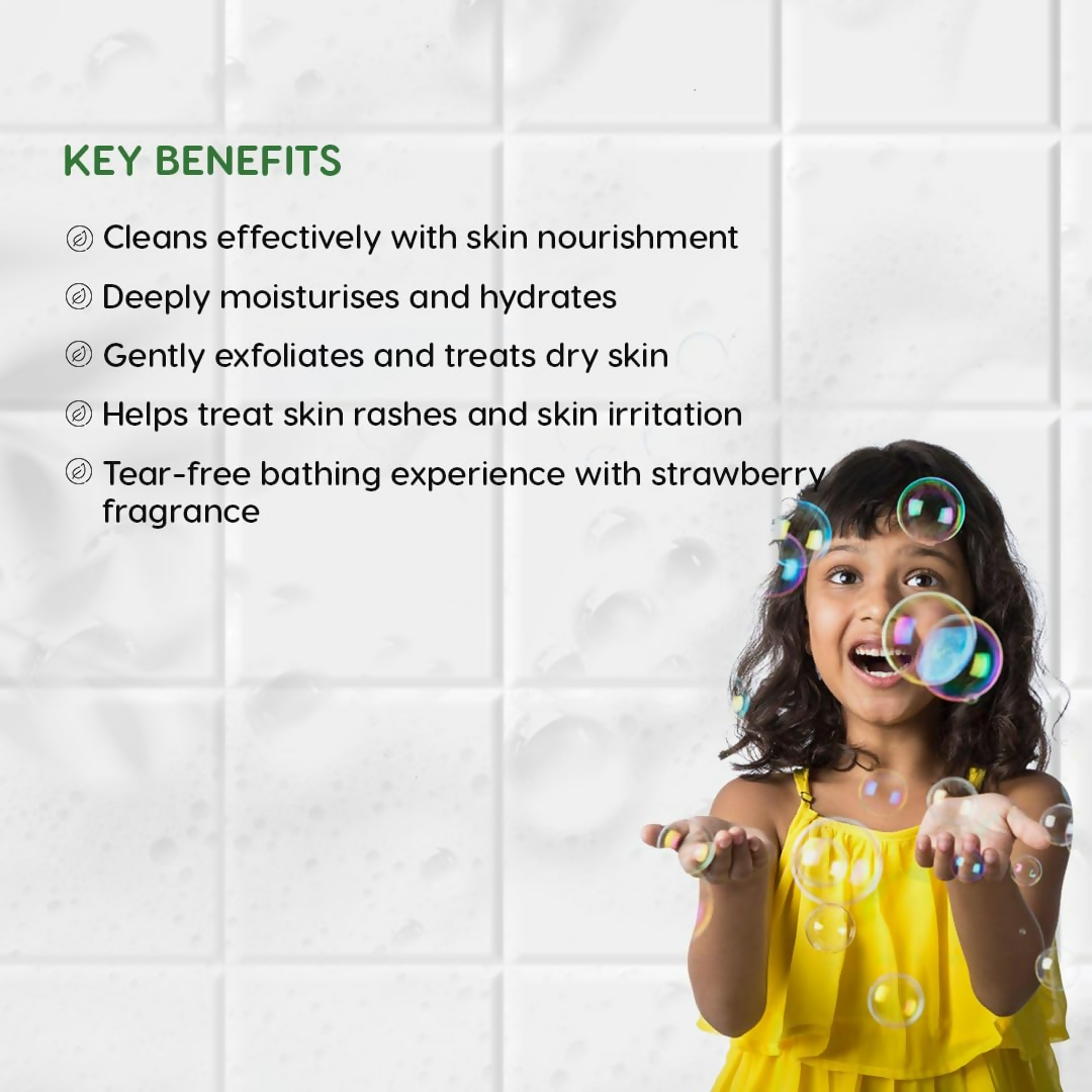 ShuShu Babies Super Strawberry Face and Body Wash (under 4-12 Years) - Distacart
