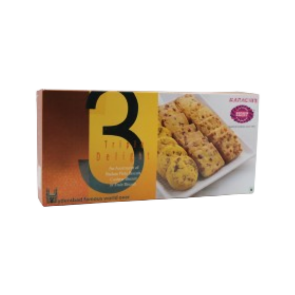 Karachi Bakery Triple Delight (Badam Pista, Cashew, Fruit) - Distacart