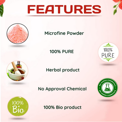 VedicAyurveda Bio-Organic Industry Hibiscus Powder - Dista