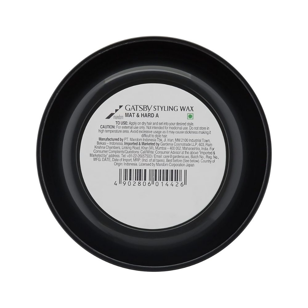 Gatsby Hair Styling Wax - Mat & Hard - Dista