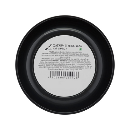 Gatsby Hair Styling Wax - Mat & Hard - Dista