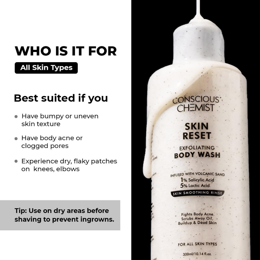 Conscious Chemist Skin Reset Exfoliating Bodywash - Dista