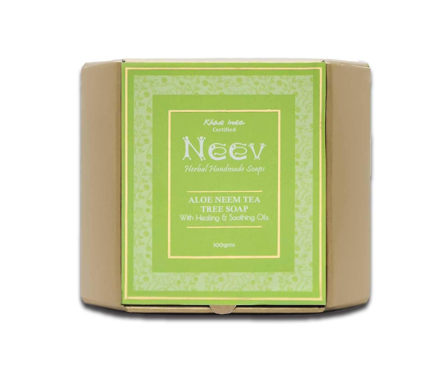 Neev Herbal Handmade Soaps Aloe Neem Tea Tree Soap - Distacart