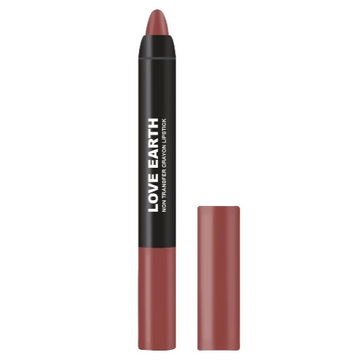 Love Earth Lip Crayon Non-Transfer Lipstick - Summerina Brown - Dista