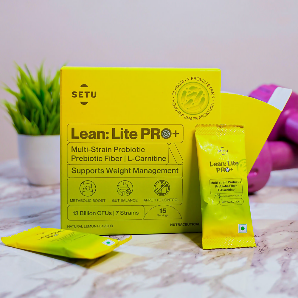 Setu Lean Lite Pro+ Weight Management Gut Health Powder - Distacart