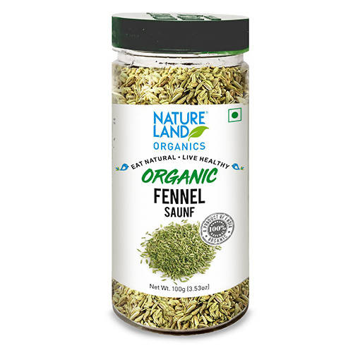 Nature Land Organics Fennel (Saunf) - Distacart