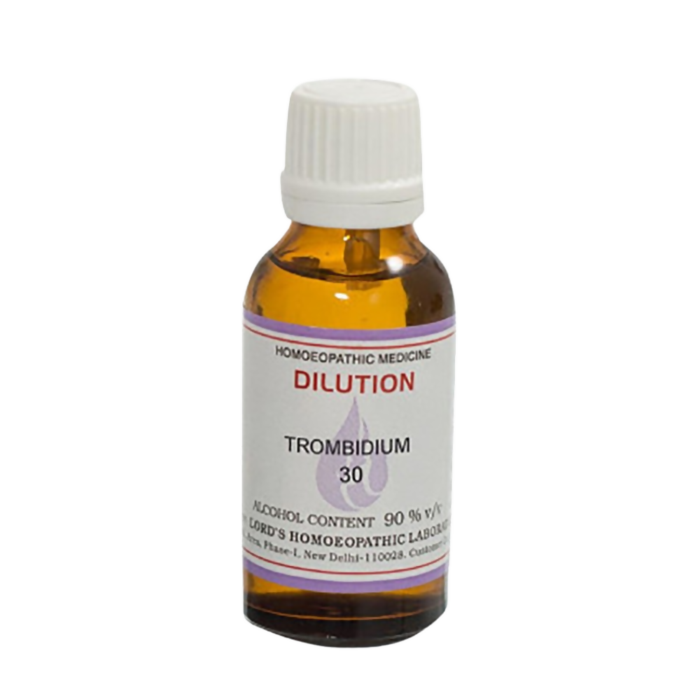 Lord's Homeopathy Trombidium Dilution 30 - Distacart