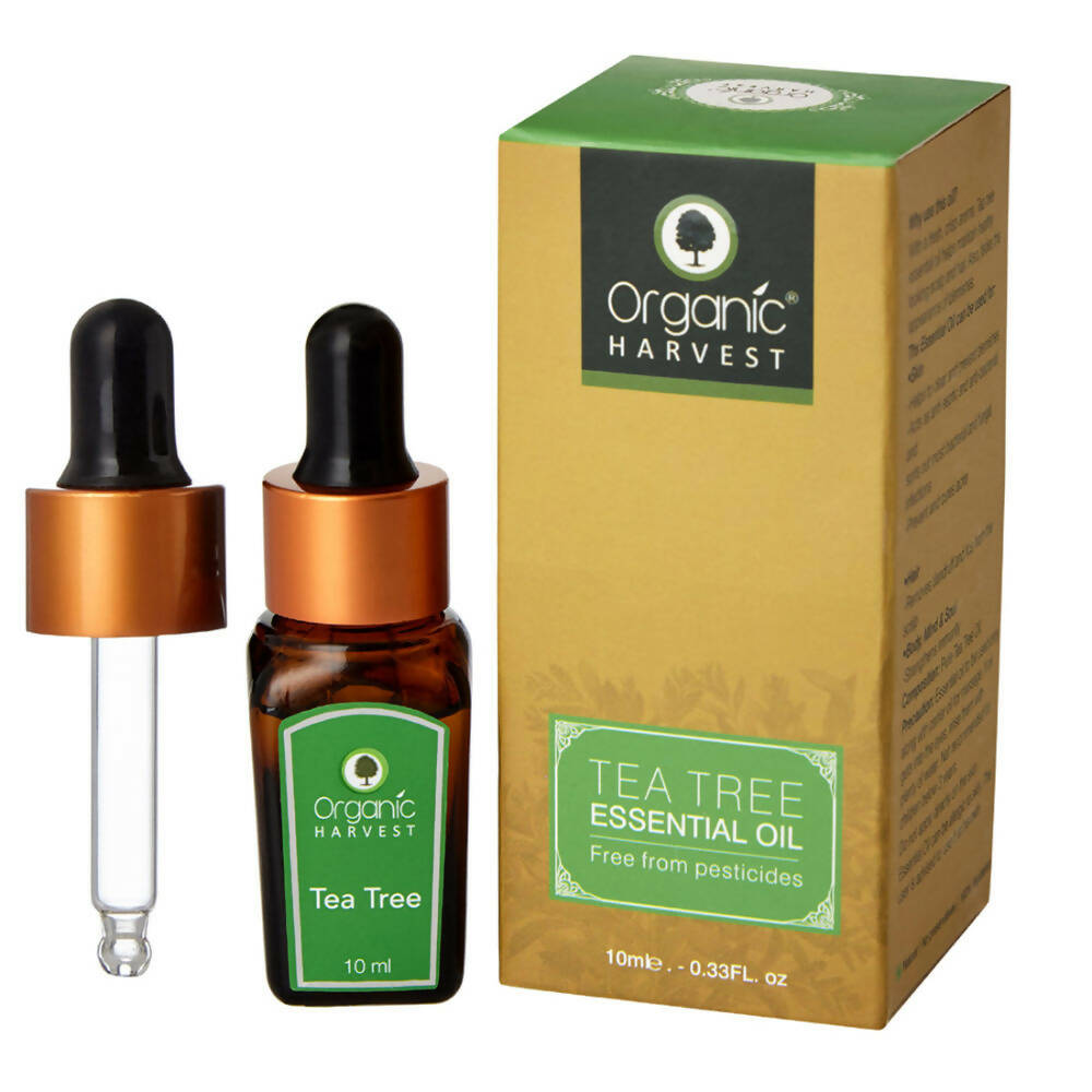 Organic Harvest Tea Tree Essential Oil - Distacart