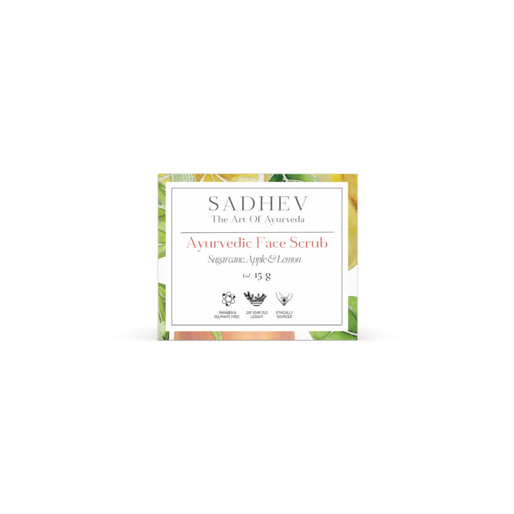 Sadhev Ayurvedic Face Scrub - Distacart