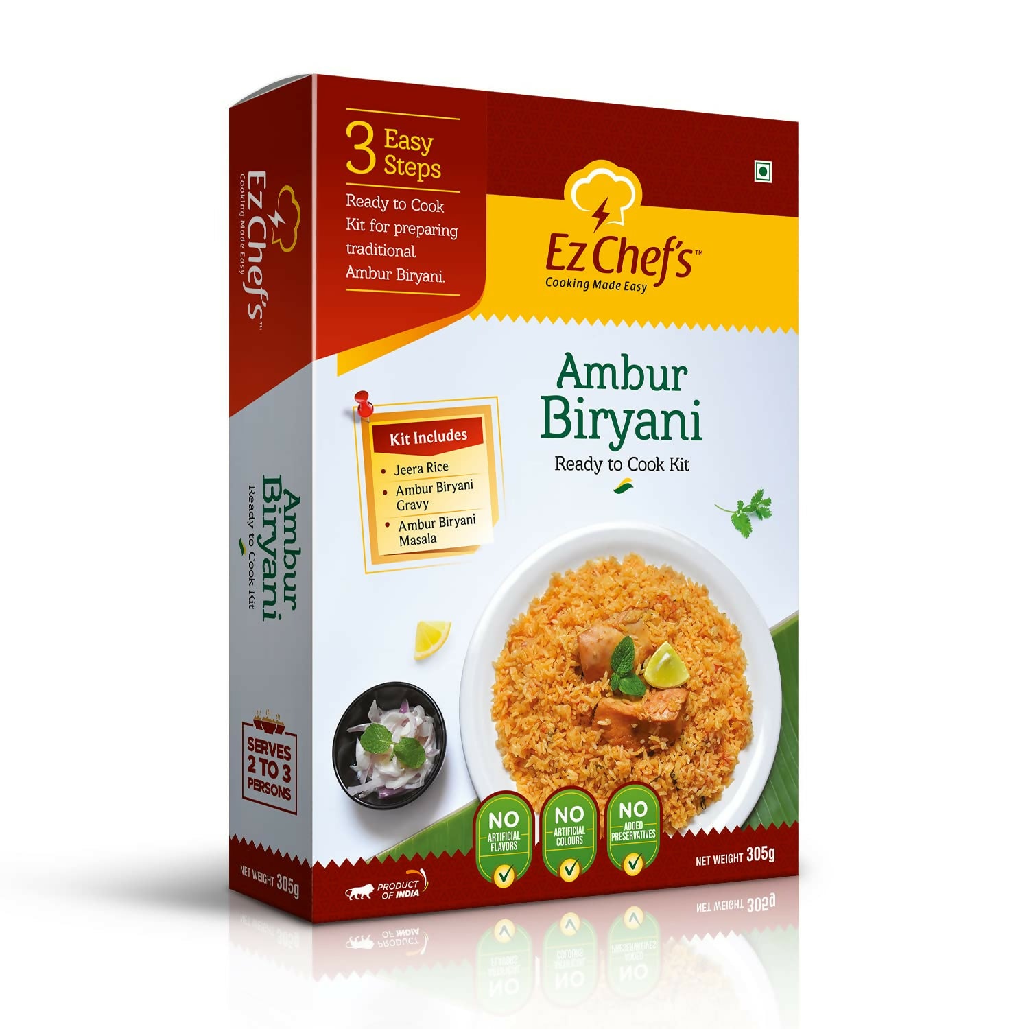 Ez Chef's Ambur Biryani Kit - Ambur's Famous Biryani - Distacart