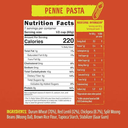 WickedGud Penne Pasta Semolina - Distacart