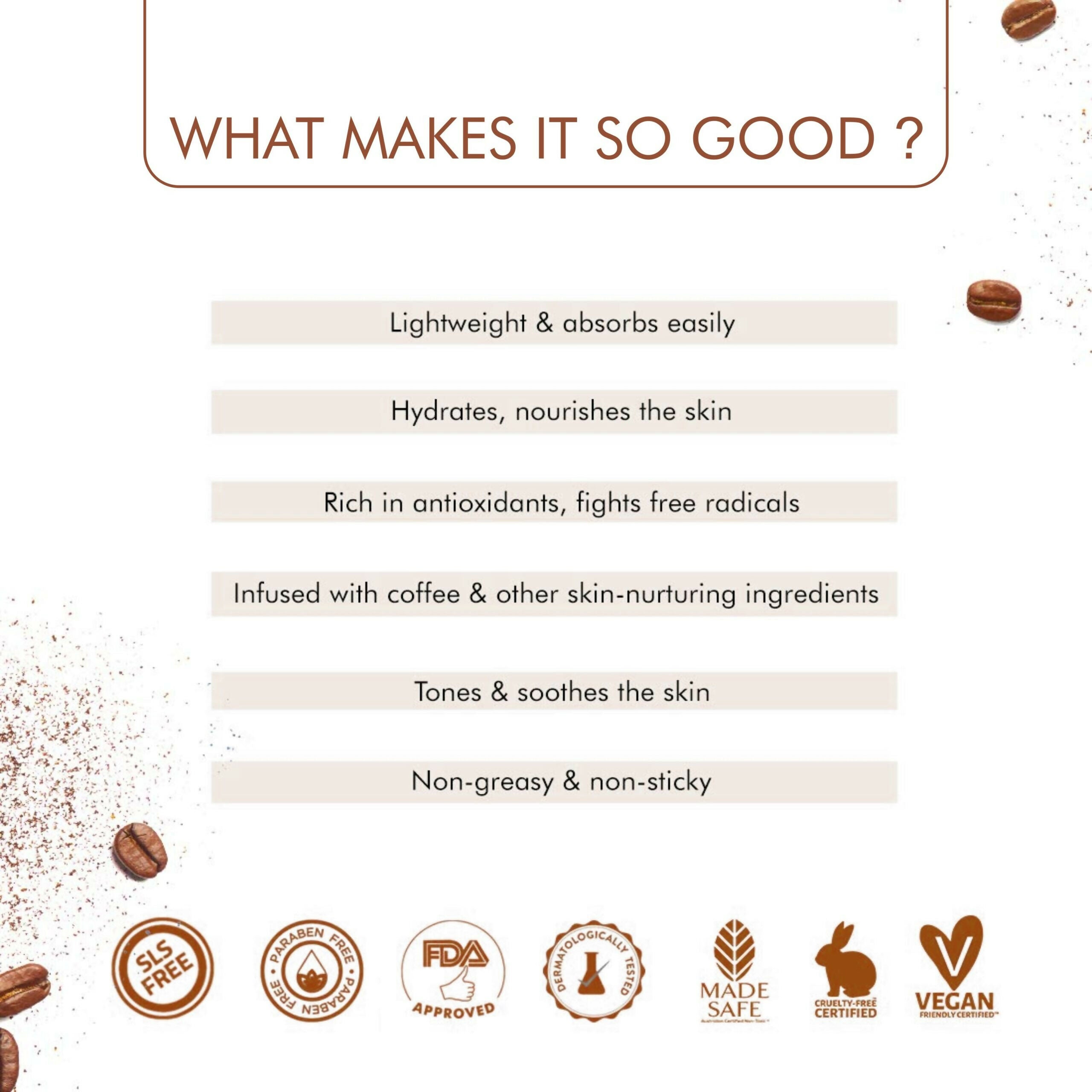 Dravida Organics Coffee Hydrating Face Serum - Dista