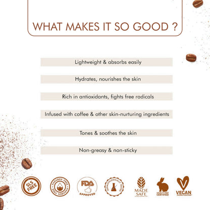 Dravida Organics Coffee Hydrating Face Serum - Dista