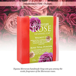 Thumbnail for Nyassa Moroccan Rose Soap Walnut Oil & Rose Powder - Distacart