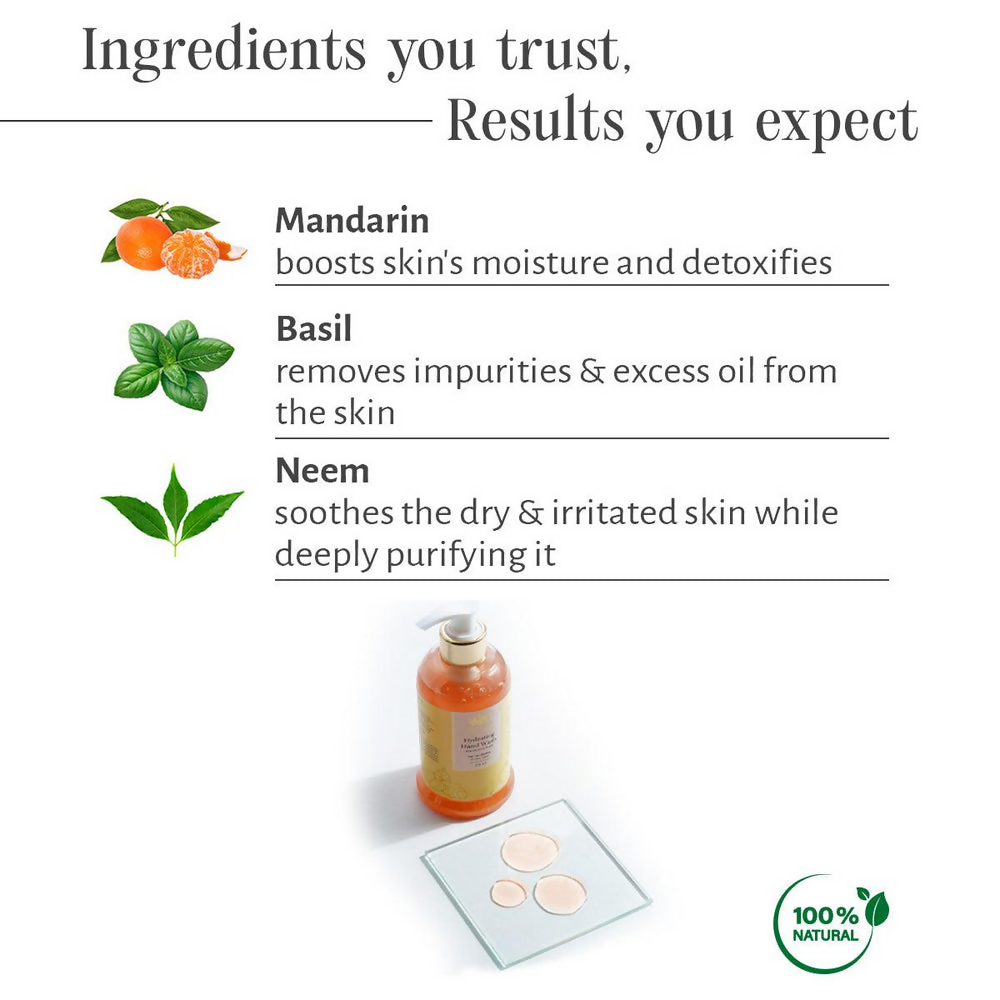 Shankara by Sri Sri Tattva Hydrating Hand Wash - Distacart