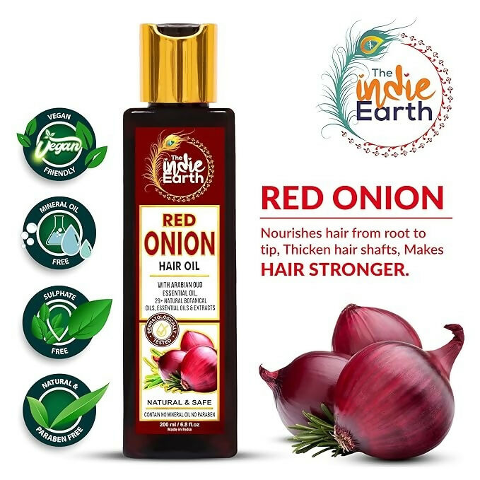 The Indie Earth Red Onion Hair - Distacart