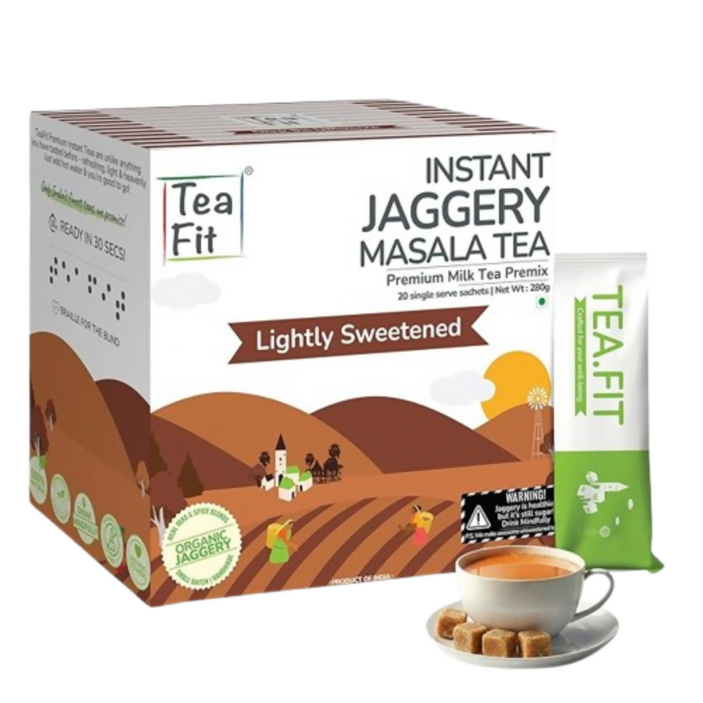 TeaFit Instant Jaggery Masala Tea Premix - Distacart