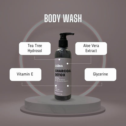Atisa Charcoal Detox Body Wash - Distacart