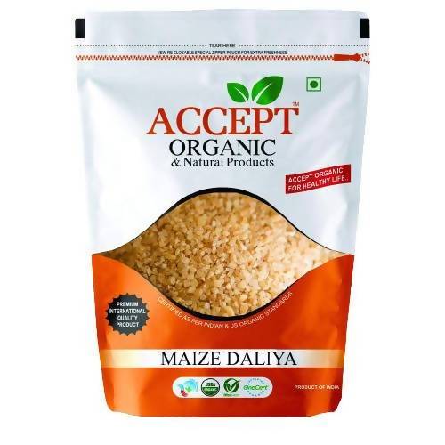 Accept Organic Maize Daliya