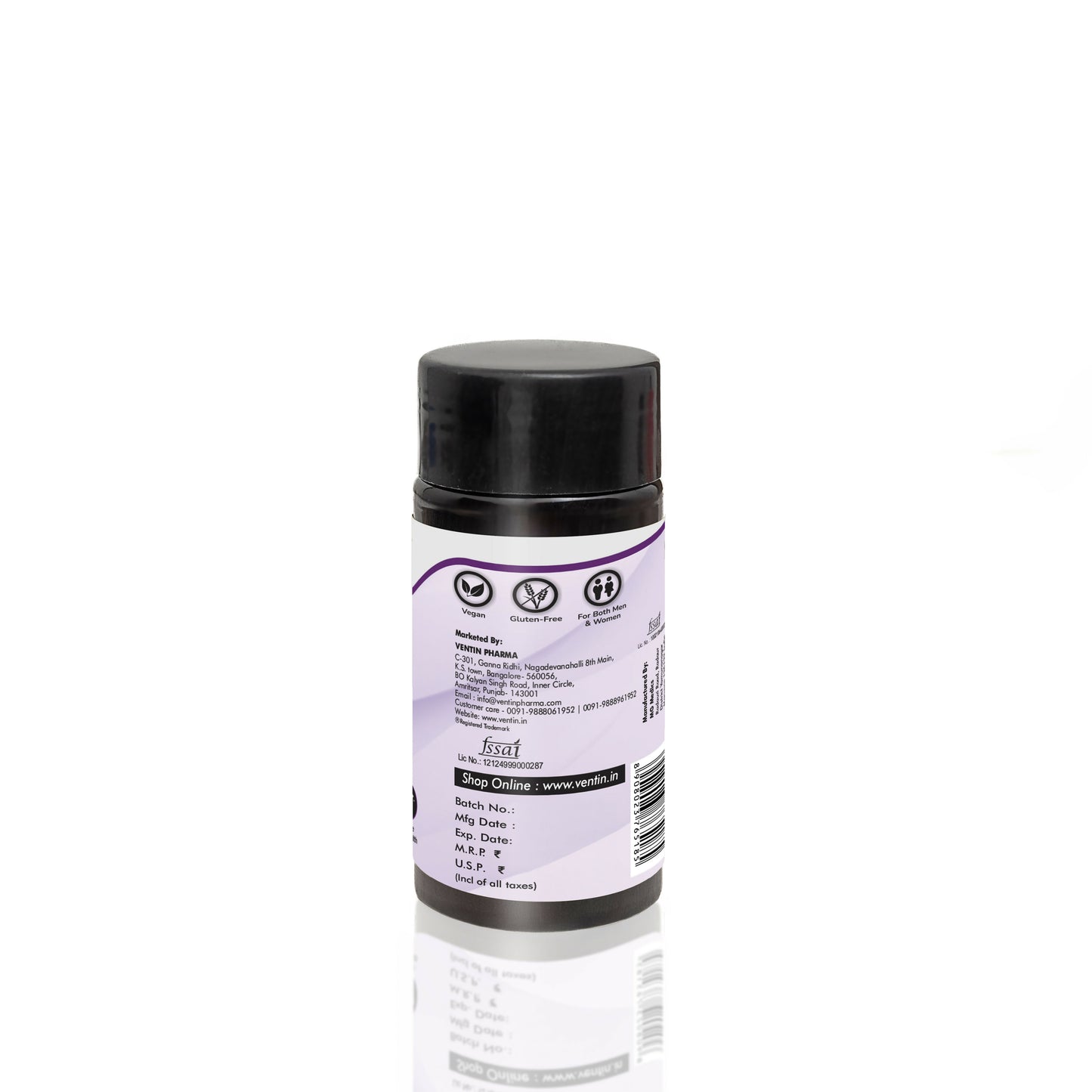 Ventin Organics Magjaz Magnesium Glycinate Tablets - Distacart