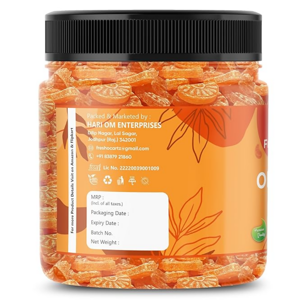 FreshoCartz Orange Candy - Sweet & Sour Narangi Goli - Dista