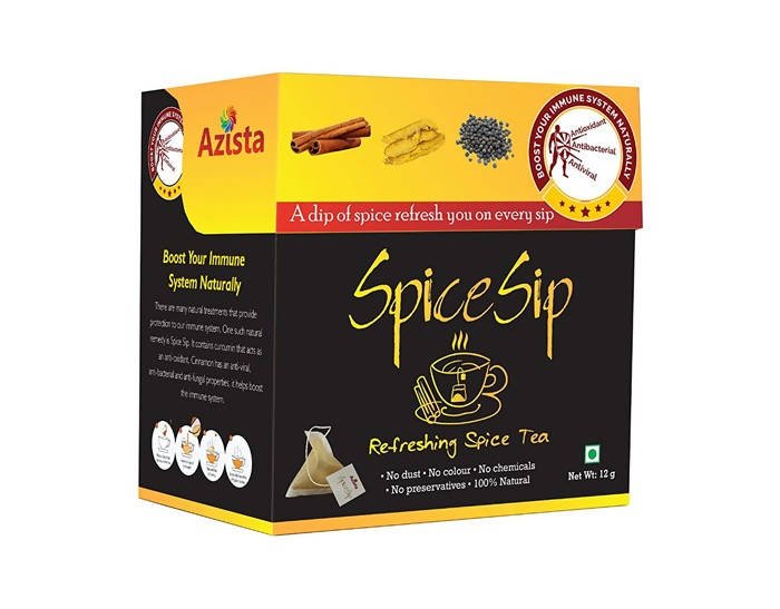 Azista Spice Sip Refreshing Spice Tea - Distacart