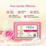 Thumbnail for Nisha Rose Body Cleansing Soap Bar - Distacart