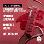 Thumbnail for Maybelline New York Super Stay Vinyl Ink Liquid Lipstick, Instant Shine Lasts Up To 16H - 40 Witty - Distacart