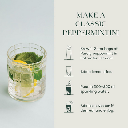 Luxmi Estates Pure Peppermint Organic Herbal Infusion - Dista