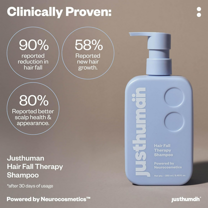JustHuman Anti Hairfall shampoo - Distacart